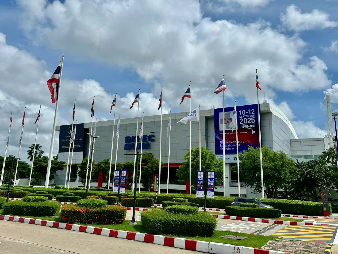 1st DAY AT MEDICAL FAIR THAILAND 2025