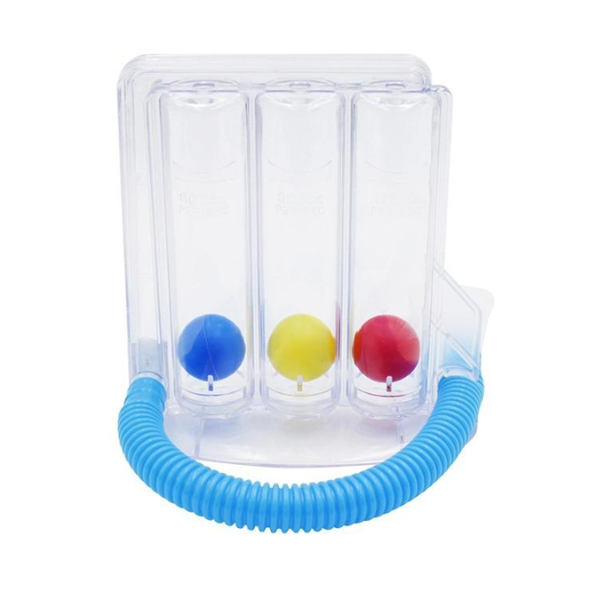 Three Ball Spirometer: A Practical Respiratory Training Device